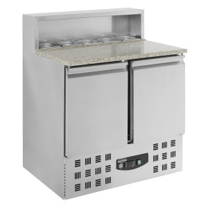 2-Door Pizza Cabinet - 5 GN 1/6 - CombiSteel