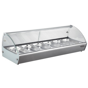 Heated Display Case to Place - 6 GN 1/3 - CombiSteel