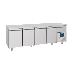 Pozitivna hladilna miza GN 1/1 s 4 vrati - 632 L - CombiSteel