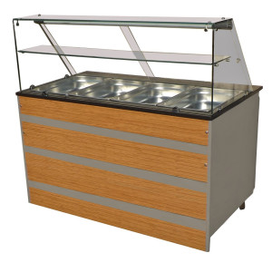Refrigerated Buffet - 4 GN 1/1 - CombiSteel