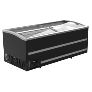 Black Chest Freezer for Supermarket - 988 L - CombiSteel