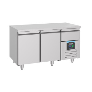 Pozitivna hladilna miza GN 1/1 z 2 vrati - 281 L - CombiSteel