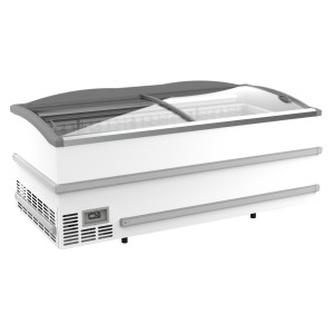 Congélateur Bahut Blanc pour Supermarché - 864 L - CombiSteel