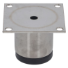 Pied Ajustable AISI 304 ø 1"1/2 - 65 x 65 mm - FourniResto