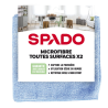 Microfiber All Surfaces - 380 x 380 mm - Pack of 2 - SPADO