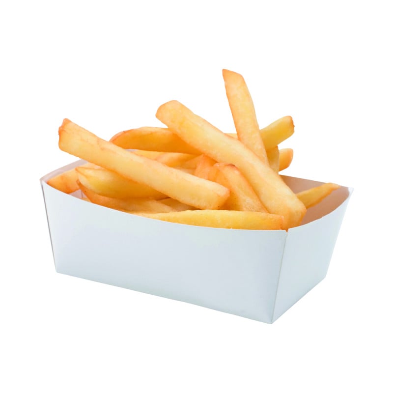 Barqueta za krompirček iz kartona - L 100 x P 60 mm - Paket 250 - FourniResto