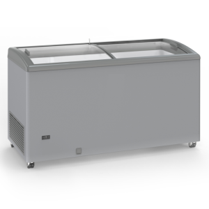 Zamrzovalnik Videz Inox s Steklenimi Drsnimi Vrati - 500 L - TENSAI