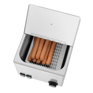 Professional electric sausage warmer in stainless steel - Bartscher 1KA10