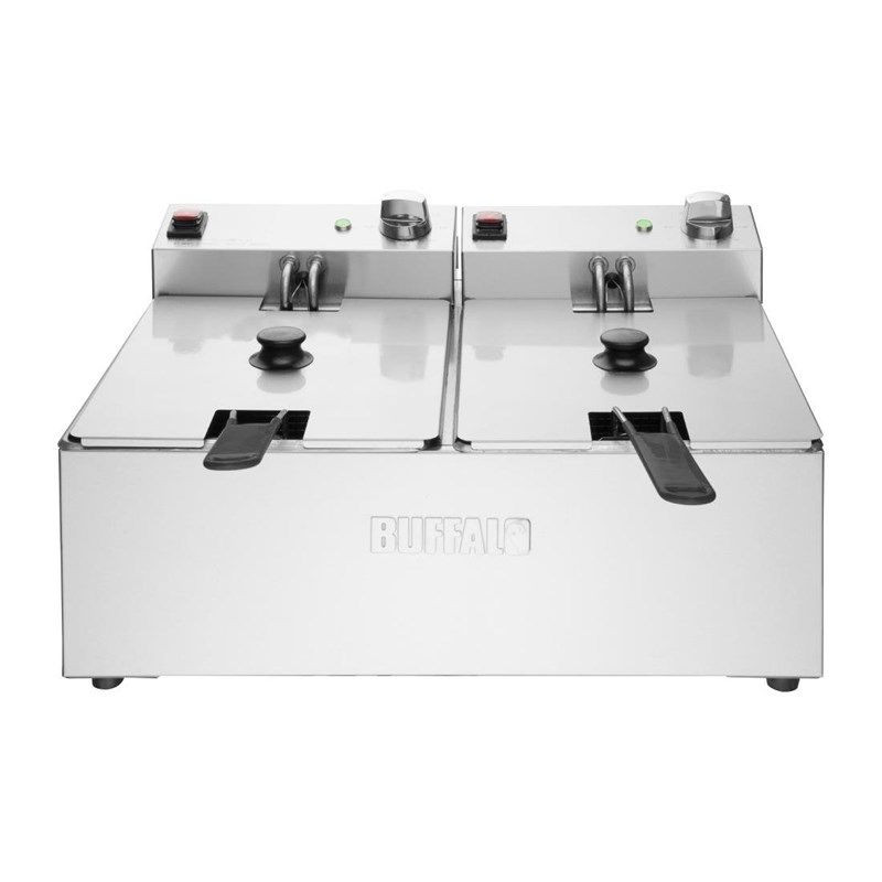 Električni dvojni cvrtnik - 2X5L - Buffalo