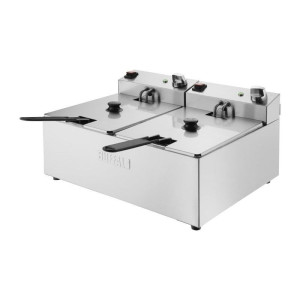 Električni dvojni cvrtnik - 2X5L - Buffalo
