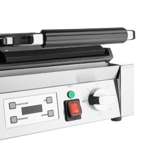 Grill z dvojnim gladkim stikom na levi in rebrastim na desni - Buffalo