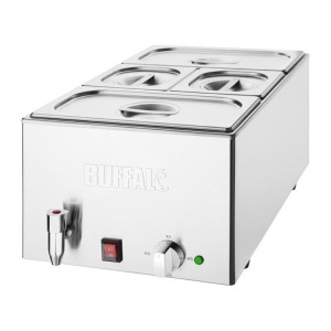 Bain-Marie z izpustnim ventilom in GN posodami