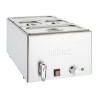 Bain-Marie z izpustnim ventilom in GN posodami