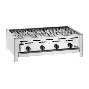 Grill za mizo - Kombiniran na plin - 4 gorilniki - Bartscher
