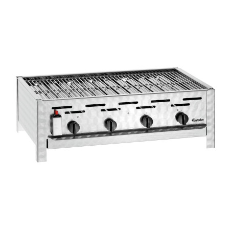 Grill za mizo - Kombiniran na plin - 4 gorilniki - Bartscher
