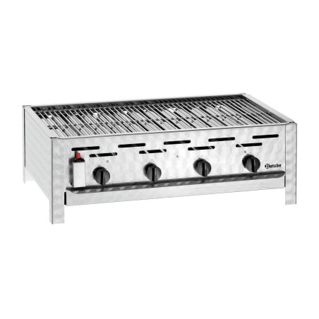 Table Grill - Gas Combination - 4 Burners - Bartscher