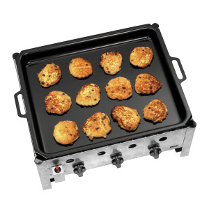 Grill za mizo - Kombiniran plinski gladki plošč - Bartscher