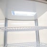 White Positive Refrigerated Display Case 2 Curved Doors 86 L - Polar