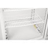 White Positive Refrigerated Display Case 2 Curved Doors 86 L - Polar