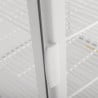 White Positive Refrigerated Display Case 2 Curved Doors 86 L - Polar
