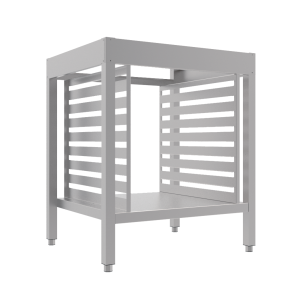 Support avec Glissières GN 2/1 - 8 Niveaux pour Four 6 GN 2/1 - Mychef