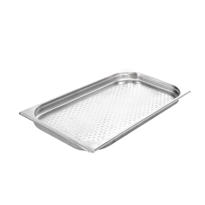 GN 2/3 Perforated stainless steel tray - Depth 65 mm | Mychef