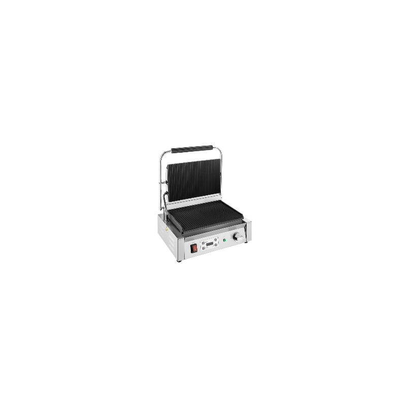 Simple Grooved/Grooved Contact Grill - Buffalo Simple Grooved/Grooved Contact Grill - Buffalo