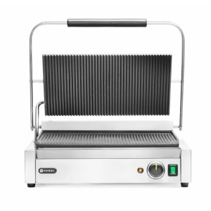 Grill de Contact Panini XL - Rebrasta Plošča - HENDI