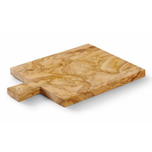 Deska za serviranje iz oljčnega lesa - 340 x 230 mm -