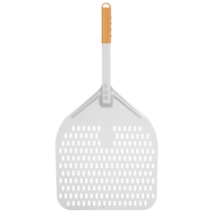 Kvadratna perforirana lopata za pico s kratkim ročajem - 300x660 mm
