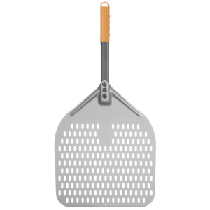 Kvadratna perforirana lopata za pico s kratkim ročajem - 350x710 mm