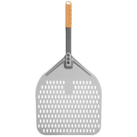 Kvadratna perforirana lopata za pico s kratkim ročajem - 350x710 mm