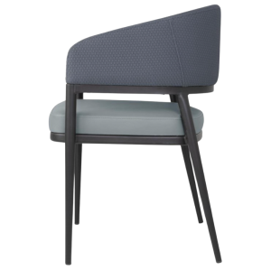 Stoli Meridian iz modrega PVC-ja - Komplet 2
