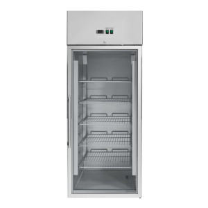 Pozitivna steklena hladilna omara - 650 L - Dynasteel