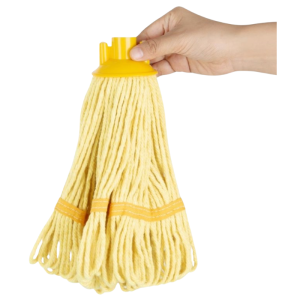 Glava za brisanje z rumenim trakom - 0,2 kg
