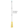 Glava za mop z resicami Kentucky rumena - 0,45 kg