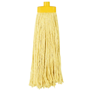 Glava za mop z resicami Kentucky rumena - 0,45 kg