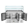 Saladette Hladilnik 3 Vrata - 368 L - Dynasteel