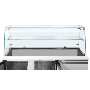 Saladette Hladilnik 3 Vrata - 368 L - Dynasteel