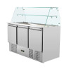 Saladette Hladilnik 3 Vrata - 368 L - Dynasteel