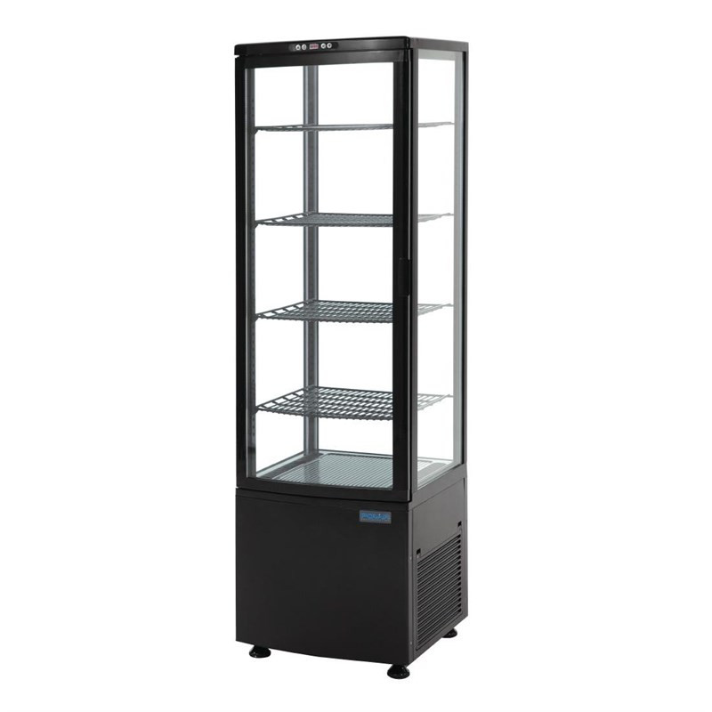 Vitrine Hladilna Črna Serija C 235 L - Polar