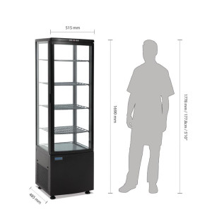 Vitrine Hladilna Črna Serija C 235 L - Polar