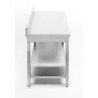 Miza Inox Dynasteel: Globina 700 mm, Dolžina 800 mm