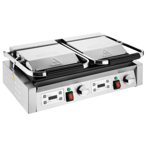 Grill de Contact Double Plaques Rainurées - Buffalo
