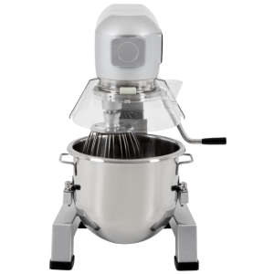 Baterijski mešalnik planetarni digitalni aluminij in nerjaveče jeklo - 20 L
