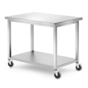 Mobilna miza z vijakom - 1000x700 mm - HENDI