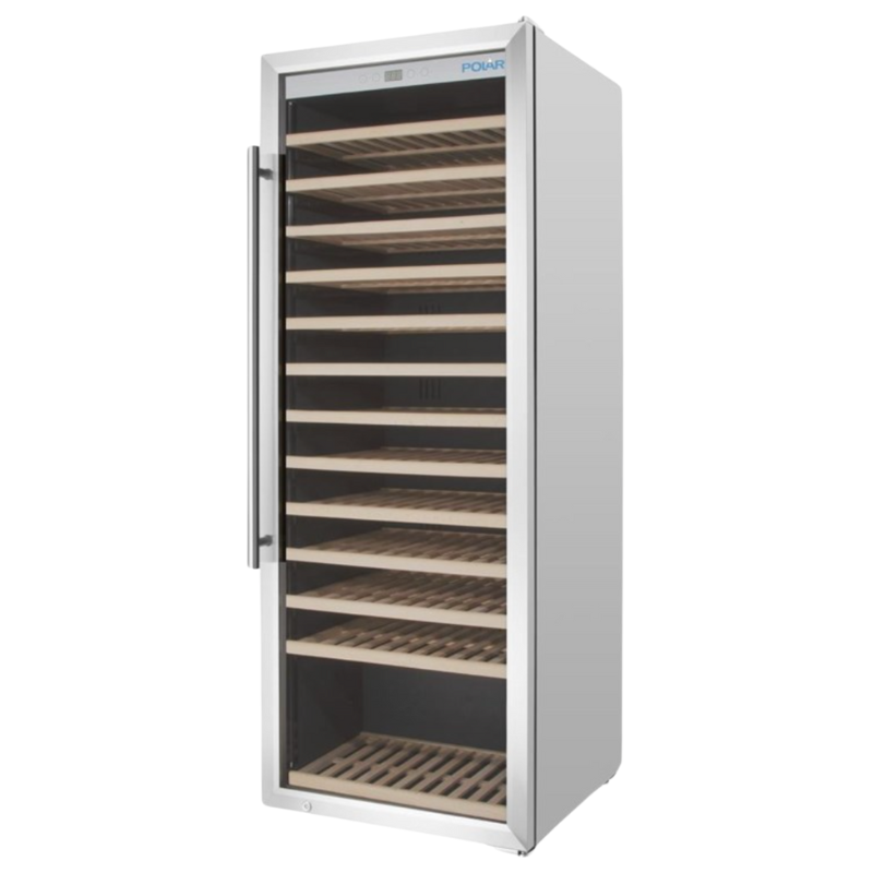 Inox vinska klet - 118 steklenic