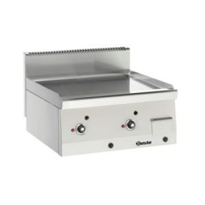 Plancha na plin za postavitev gladka - Serija 600 - 7600 W