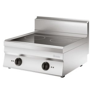 Električni štedilnik z 2 indukcijskima ploščama - Serija 650 - Bartscher