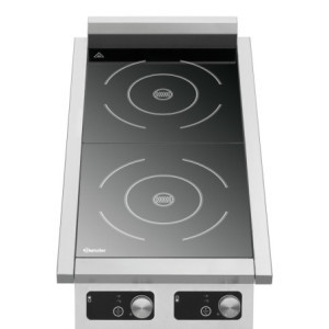 Indukcijski kuhalnik z 2 gorilnikoma - 7000 W